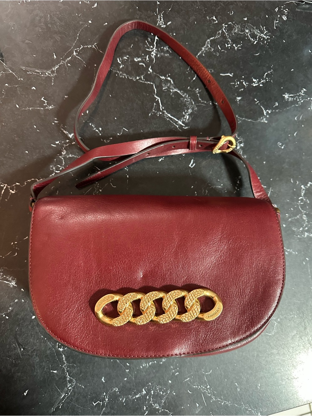 Rebecca Minkoff Florence Flap Shoulder‎ Bag in Cherrywood